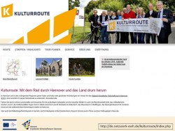 Region Hannover, Internetseite der Kulturroute 
