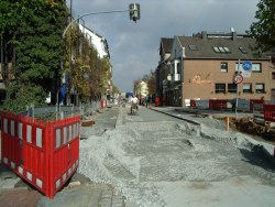 Lehrte, Umgestaltung Burgdorfer Straße
