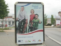 Rostock Radverkehrskonzept, Plakat 